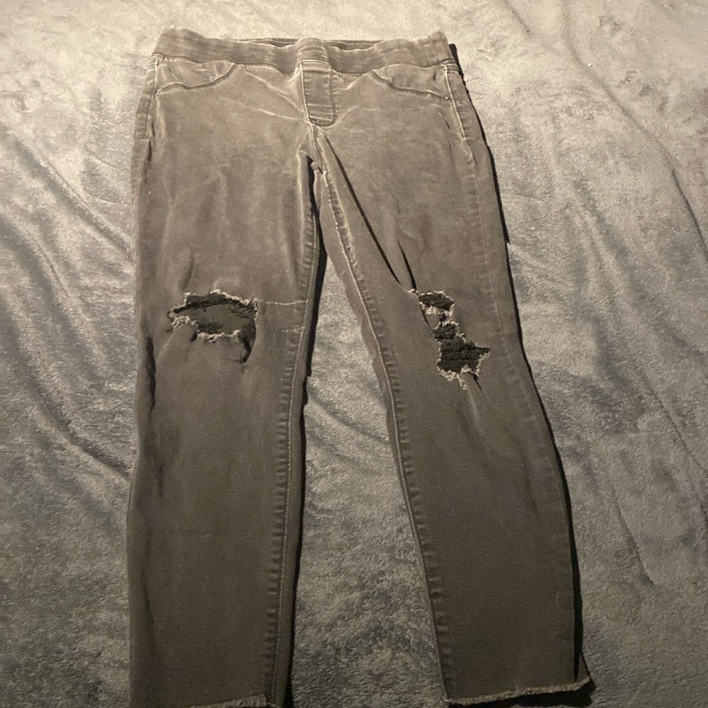 Black stretchy jeaggings